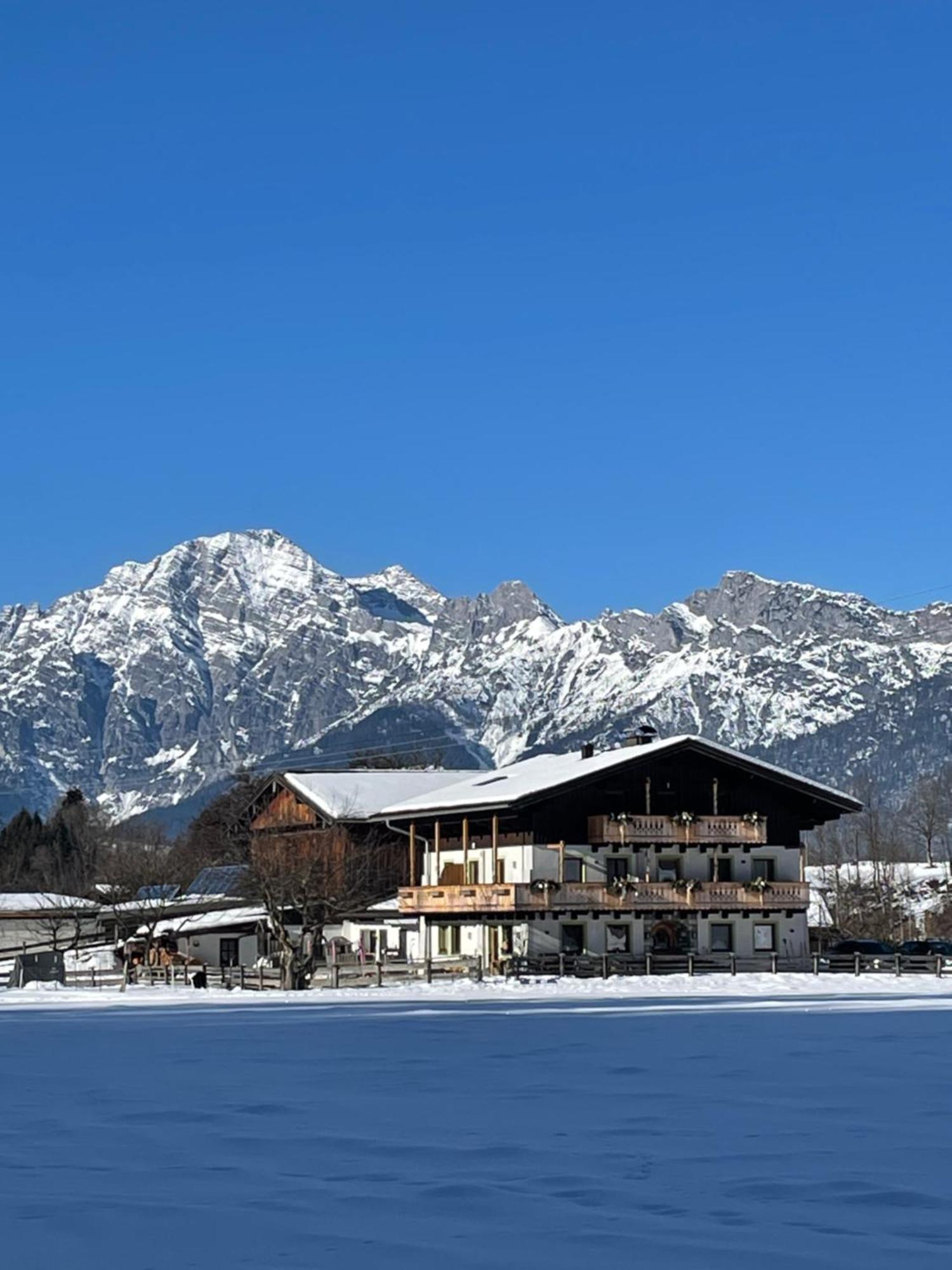 Obermuehlhof Lägenhet Saalfelden Exteriör bild